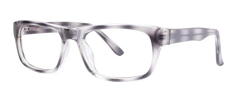 Acquire Black Tortoise round prescription eyeglasses, angled view
