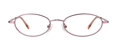 Beth Rose oval prescription eyeglasses, front view